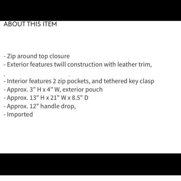 SHERPANI FALLON WEEKENDER CHAI BAG CLASSIC OS - Picture 11 of 11